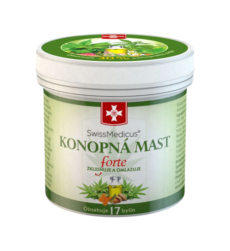 Konopná masť Forte - 125 ml - SwissMedicus