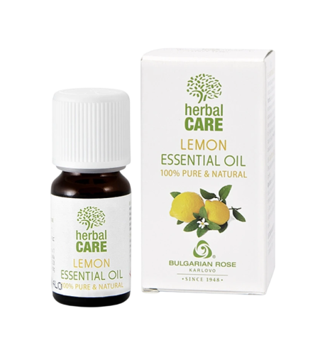 HERBAL CARE Esenciálny olej Citrón 10 ml - Bulgarian Rose Karlovo