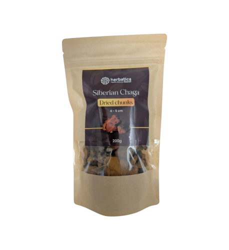 Čaga sibírska sušené kúsky (4-5 cm) - 200g