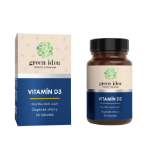 Vitamín D3 – kapsuly 60 ks – Green idea Vitamín D3 – kapsuly 60 ks – Green idea