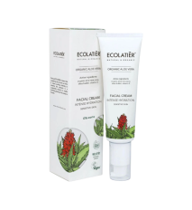 Pleťový krém intenzívne hydratačný Organic Aloe Vera - 50ml - Ecolatier Pleťový krém intenzívne hydratačný Organic Aloe Vera - 50ml - Ecolatier