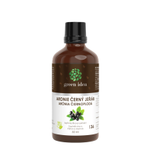 Arónia – čierna jarabina tinktúra – kvapky 50 ml – Green idea Arónia – čierna jarabina tinktúra – kvapky 50 ml – Green idea