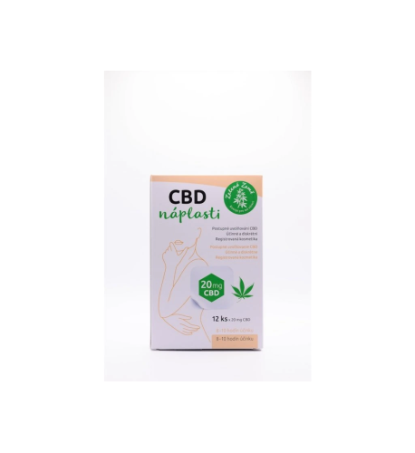 CBD náplasti - 30 kusov - Zelená Země CBD náplasti - 30 kusov - Zelená Země