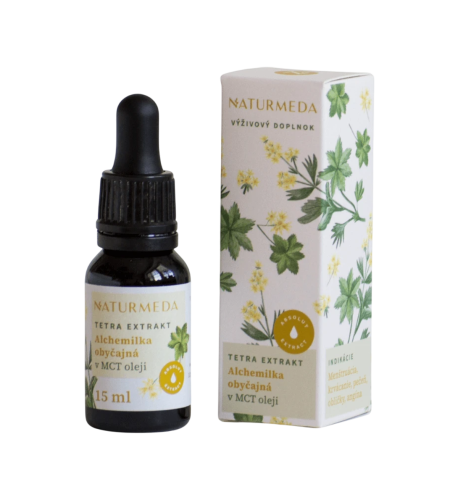Alchemilka obyčajná – Tetra bylinný extrakt - 15 ml - Naturmeda
