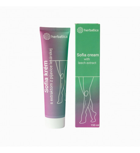 Sofia krém na kŕčové žily s extraktom z pijavice lekárskej - 150 ml