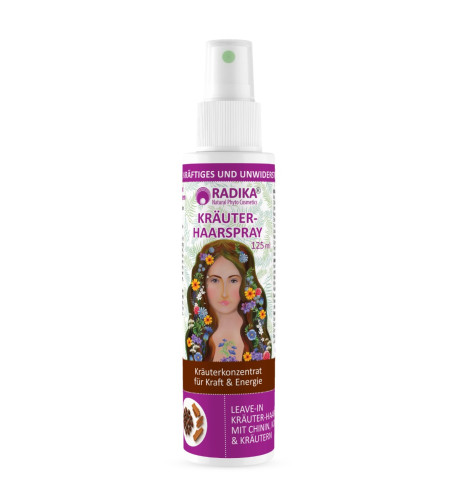 Vlasový sprej s chinínom, kofeínom a bylinkami - 125 ml - Bioherba