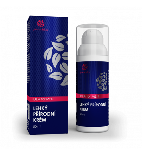 IDEA for MEN - Ľahký prírodný krém pre mužov 50 ml - Green idea