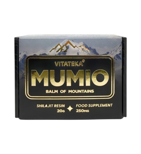 Čistené mumio 250 mg - 20 g - Vitateka
