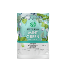 Mint green – bylinné cukríky 100 g – Green idea Mint green – bylinné cukríky 100 g – Green idea