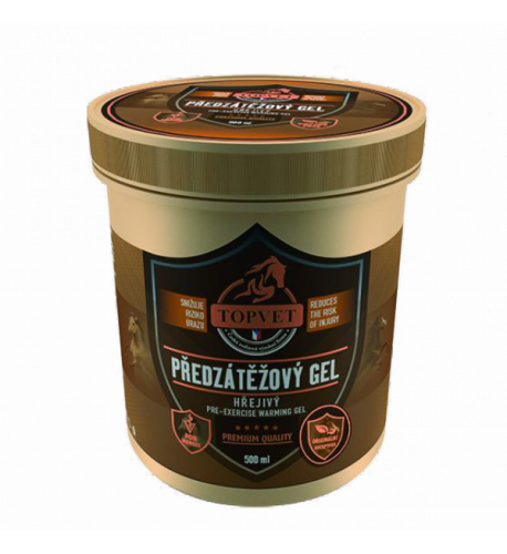 Predzáťažový gél hrejivý pre kone - 500 ml - Green idea