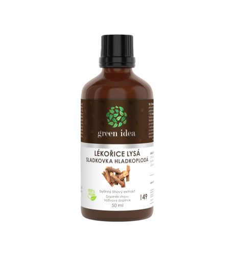 Sladké drievko – tinktúra – kvapky 50 ml – Green idea