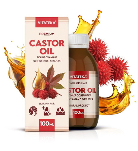 Ricínový olej na pokožku a vlasy – 100 ml – Vitateka