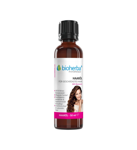 Vlasový olej na poškodené vlasy – 50 ml – Bioherba Vlasový olej na poškodené vlasy – 50 ml – Bioherba