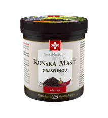 Konská masť hrejivá s rašelinou - 250 ml - SwissMedicus