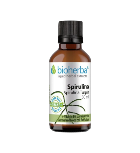 Spirulina - tinktúra kvapky - 50 ml - Bioherba Spirulina - tinktúra kvapky - 50 ml - Bioherba