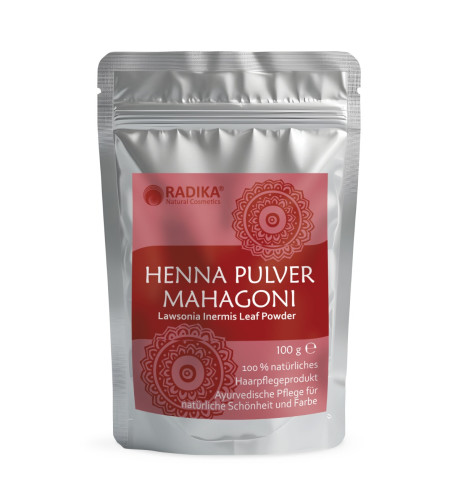 Henna prášok mahagón - 100 g - Bioherba