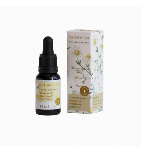 Rumanček kamilkový – Tetra bylinný extrakt – 15 ml – Naturmeda