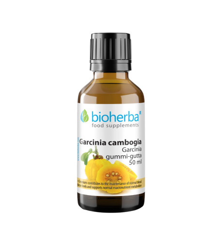 Garcinia Cambogia - tinktúra kvapky - 50 ml - Bioherba