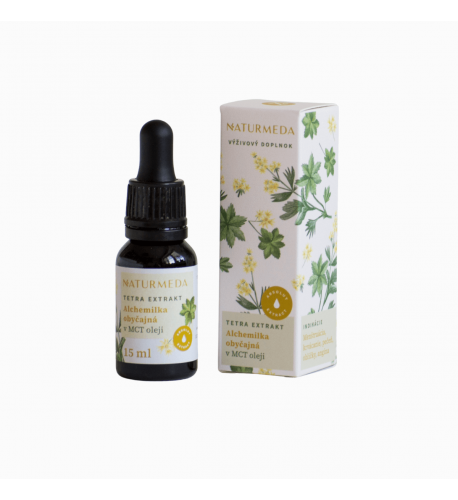 Alchemilka obyčajná – Tetra bylinný extrakt - 15 ml - Naturmeda