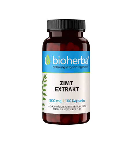 Škorica extrakt 300 mg – 100 kapsúl – Bioherba