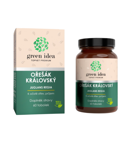 Orech kráľovský – bylinný extrakt – kapsuly 60 ks – Green idea