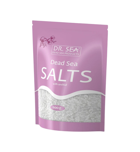 Soľ z Mŕtveho mora s extraktom z orchidey - 500g - Dr. Sea Soľ z Mŕtveho mora s extraktom z orchidey - 500g - Dr. Sea