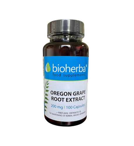 Mahónia cezmínolistá - 100 kapsúl - Bioherba