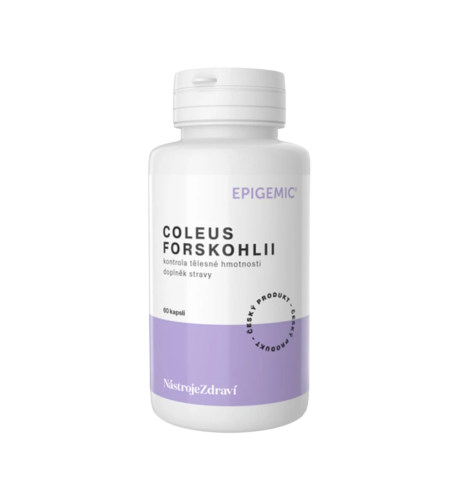 Coleus forskohlii - 60 kapsúl - Epigemic® Coleus forskohlii - 60 kapsúl - Epigemic®