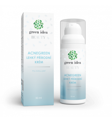Acnegreen – ľahký prírodný krém 50 ml – Green idea
