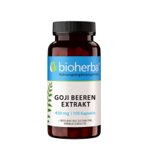 Extrakt z goji bobúľ 430 mg – 100 kapsúl – Bioherba