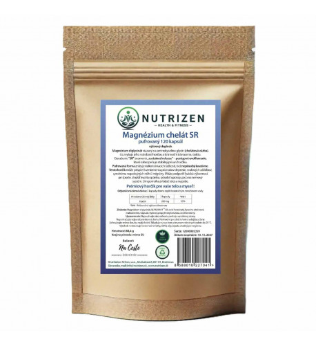 MAGNÉZIUM- NUTRIZEN s postupným uvoľňovaním 120 kaps.