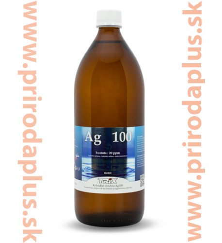 Koloidné striebro 20 ppm – 1000 ml ( 1 liter )