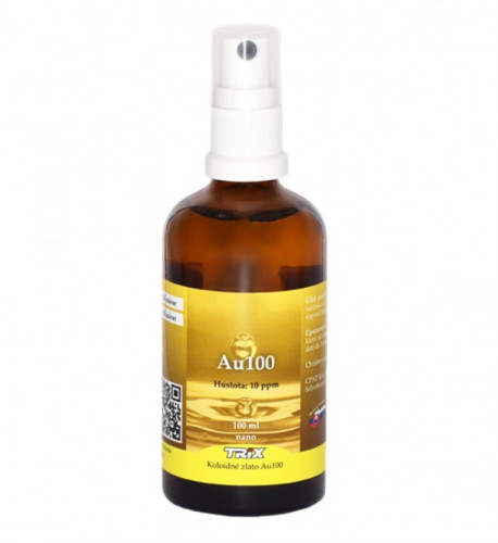 Koloidné zlato 10 ppm – 100 ml - sprej 