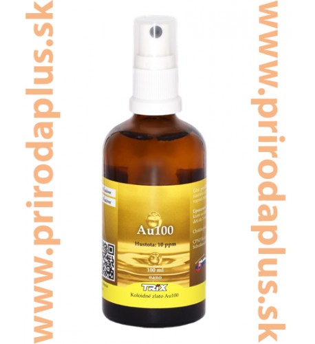 Koloidné zlato 10 ppm – 100 ml - sprej 