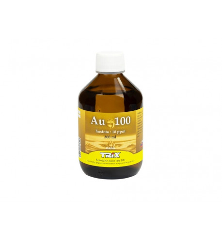 Koloidné zlato - Au100 - 300 ml - 10 ppm 