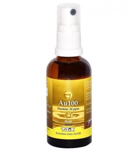 Koloidné zlato - Au100 - 50 ml - 10 ppm - sprej