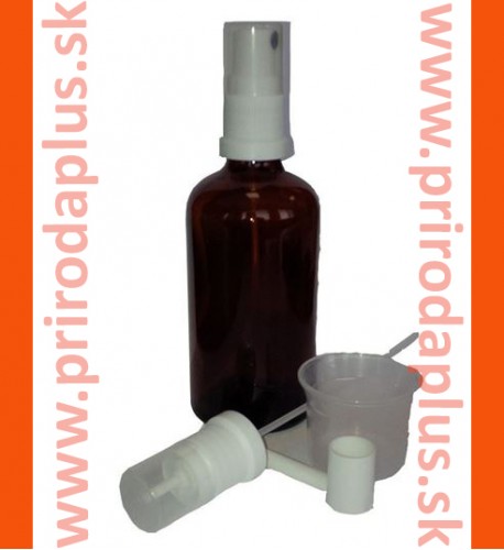 Liekovka – sprej - 100 ml set ( materiál – sklo )
