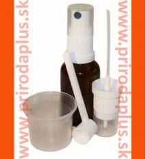 Liekovka – sprej - 25 ml set ( materiál – sklo )