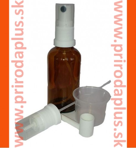 Liekovka – sprej - 50 ml set ( materiál – sklo )