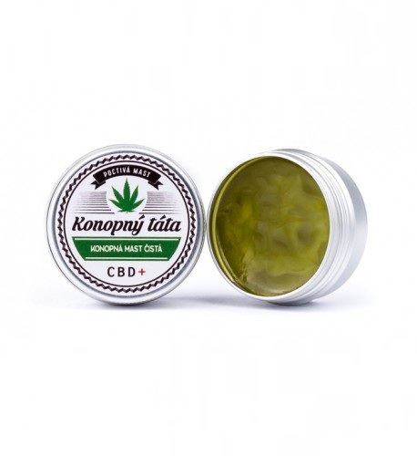 Konopná masť čistá – cestovná,  Konopný Táta 15 ml