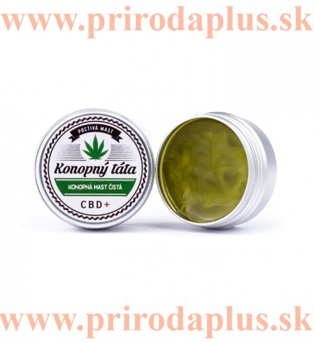 Konopná masť čistá – cestovná,  Konopný Táta 15 ml