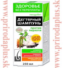 Dechtový, brezový šampón proti lupinám 250 ml