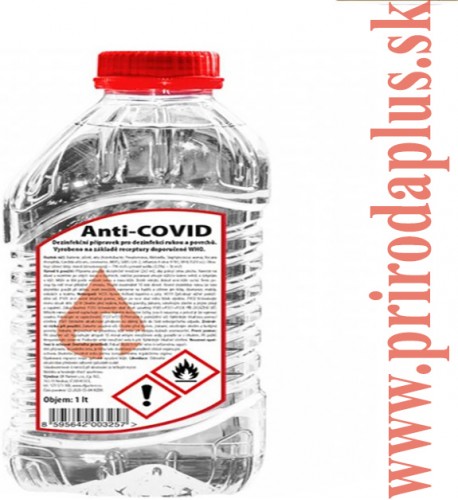 Dezinfekcia na ruky a povrchy ANTI COVID 1 L