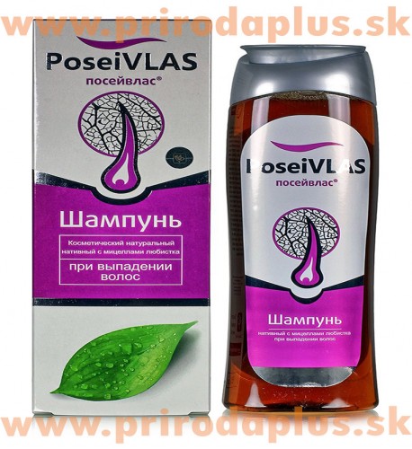 Šampón Posejvlas s ligurčekom proti vypadávaniu vlasov 250 ml