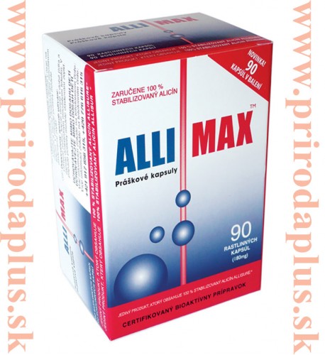 Allimax – maximálna sila z cesnaku 90 kapsúl