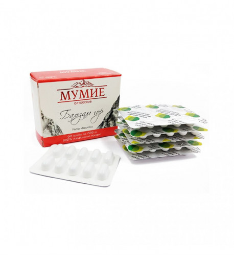 Altajské mumio - 60 kapsúl/0,2g - Farm Produkt