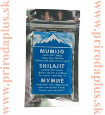 Mumio - prírodné očistené - pasta "tekuté" 20 g