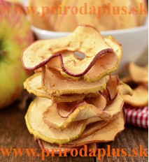 Jablká chips, sušené jablká