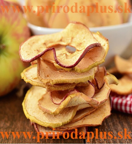 Jablká chips, sušené jablká