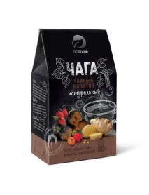 Čaga čaj so zázvorom a šípkou 80 g